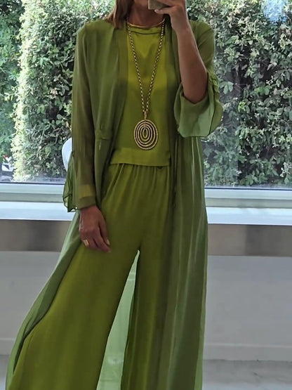 Lynda | Ensemble Tailleur Femme Élégant et Confortable en Polyester