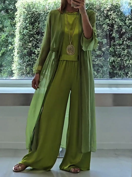 Lynda | Ensemble Tailleur Femme Élégant et Confortable en Polyester