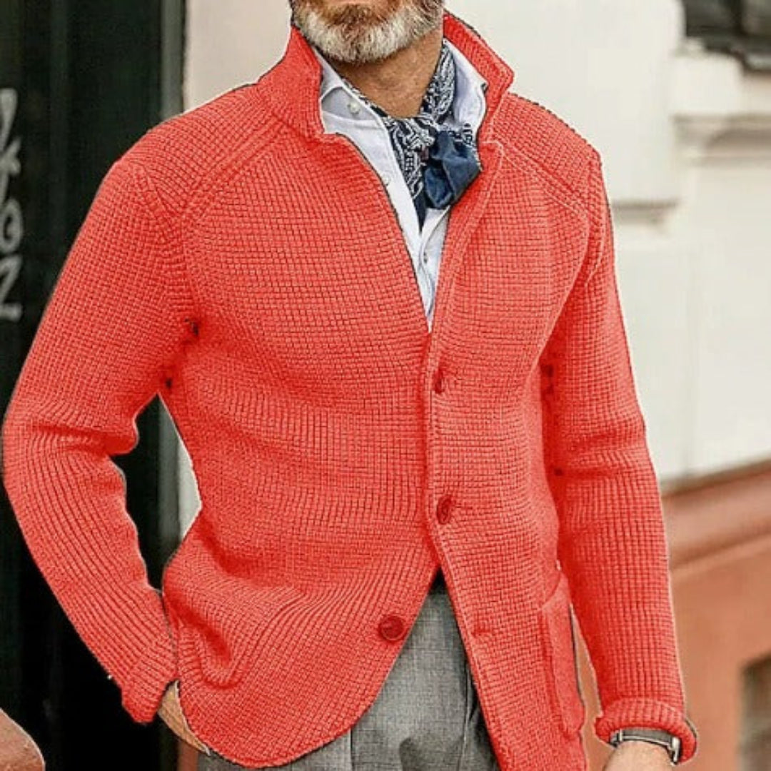 Louis | Cardigan Homme Élégant en Maille pour Toutes Occasions