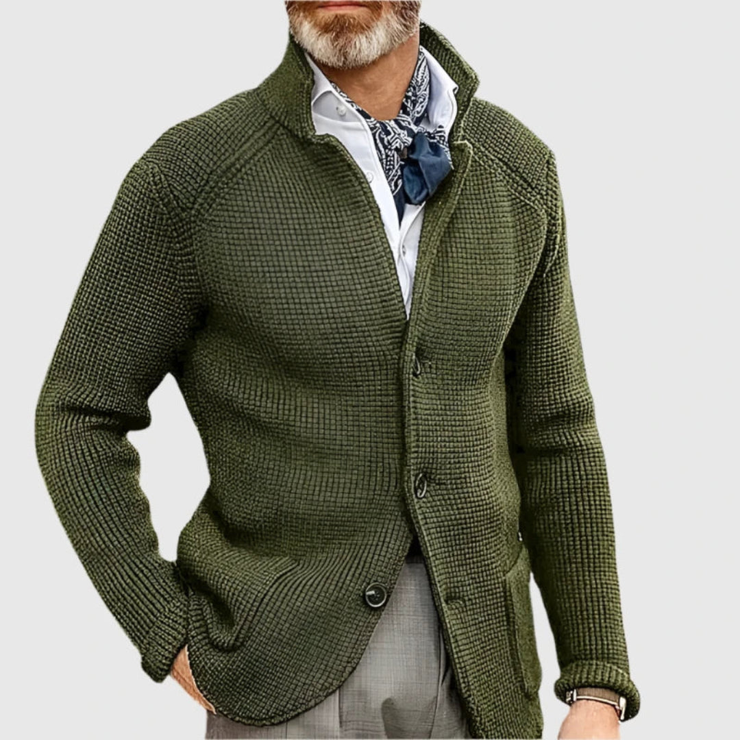 Louis | Cardigan Homme Élégant en Maille pour Toutes Occasions