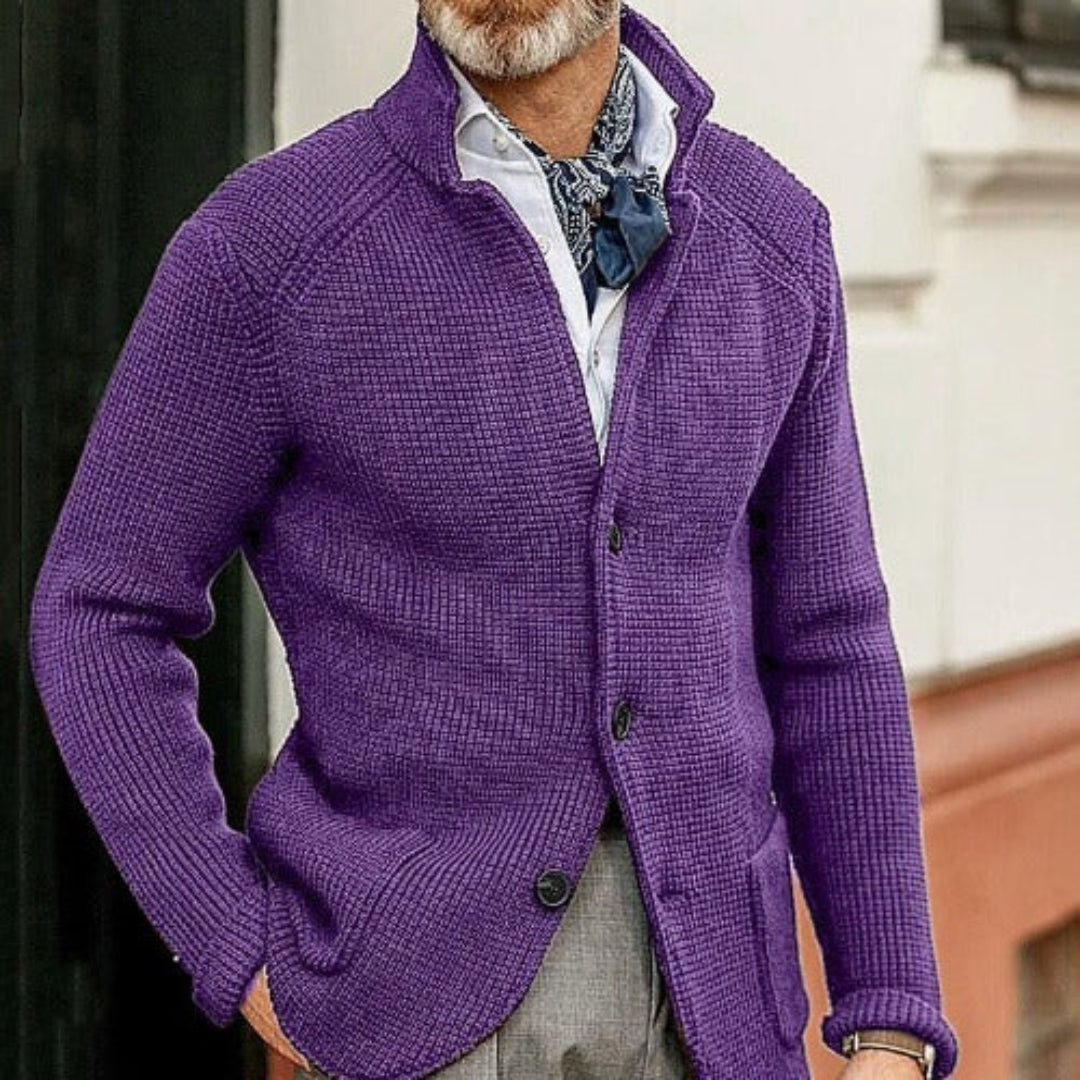 Louis | Cardigan Homme Élégant en Maille pour Toutes Occasions