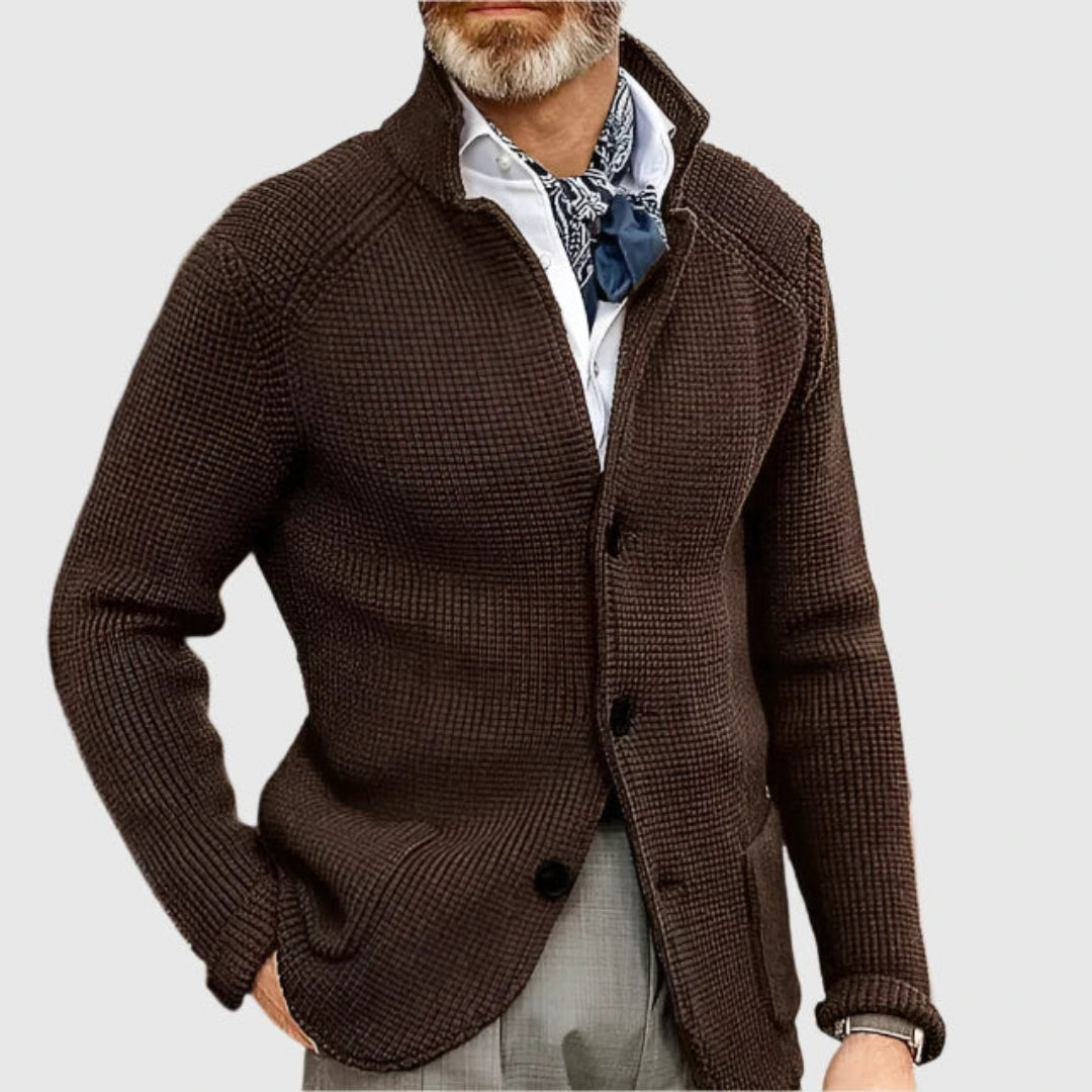 Louis | Cardigan Homme Élégant en Maille pour Toutes Occasions