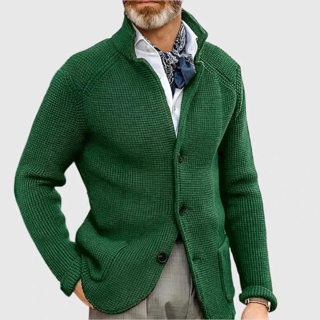 Louis | Cardigan Homme Élégant en Maille pour Toutes Occasions