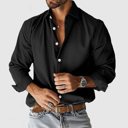 Lucas | Chemise Homme Décontractée en Coton Premium Élégante et Confortable