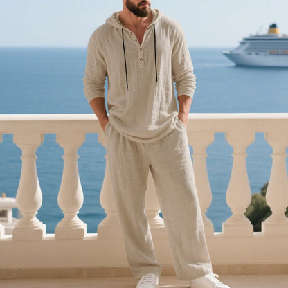 Alain | Ensemble Décontracté en Sweat à Capuche et Pantalon pour Hommes