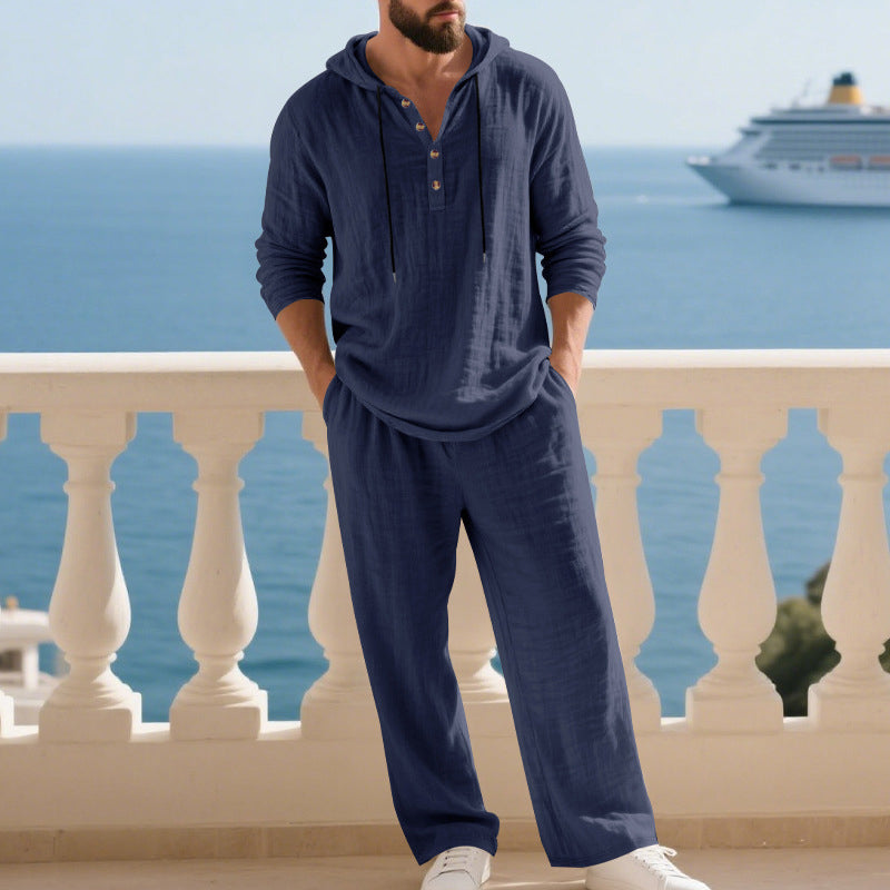 Alain | Ensemble Décontracté en Sweat à Capuche et Pantalon pour Hommes