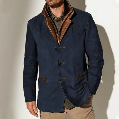 Emil | Veste en Cuir Homme Vintage Élégante pour Un Style Intemporel