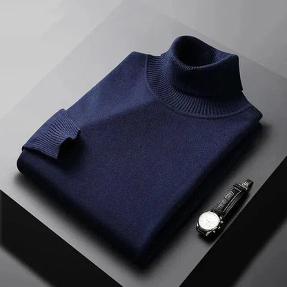 Monte Carlo | Pull col roulé en cachemire – Élégance & confort premium
