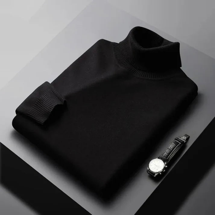 Monte Carlo | Pull col roulé en cachemire – Élégance & confort premium