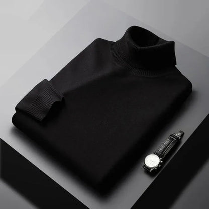 Monte Carlo | Pull col roulé en cachemire – Élégance & confort premium