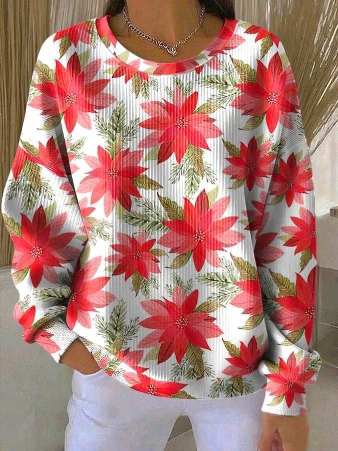 Gaïa | Pull Femme Épais en Waffle à Double Couche