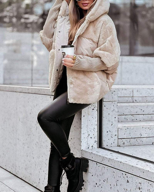 Léna | Veste Thermique à Capuche Élégante Femme