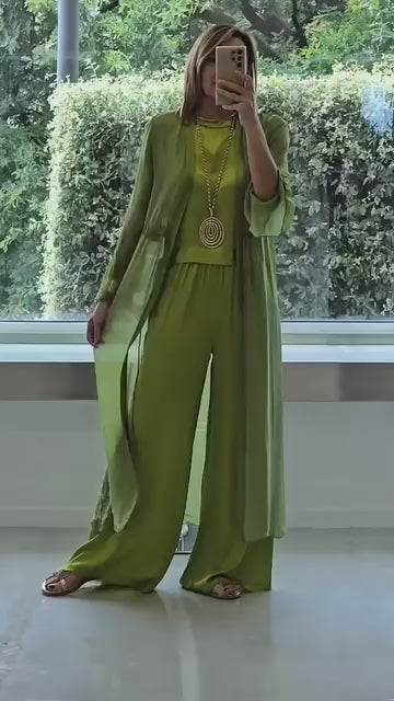 Lynda | Ensemble Tailleur Femme Élégant et Confortable en Polyester